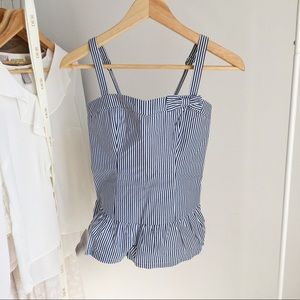 ABERCROMBIE & FITCH Striped Tank Top